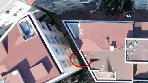 Kağıthane’de 2 milyon liralık altınla kaybolan kurye dronlu operasyonla yakalandı