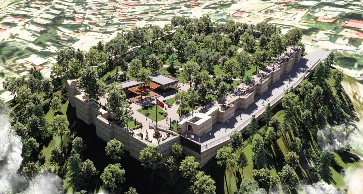 KAHRAMANMARAŞ'IN TARİHİ SİMGELERİNDEN KAHRAMANMARAŞ KALESİ'NDE RESTORASYON ÇALIŞMALARI...