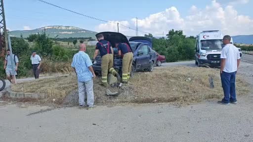 Karabük’te trafik kazalarında 4 kişi yaralandı