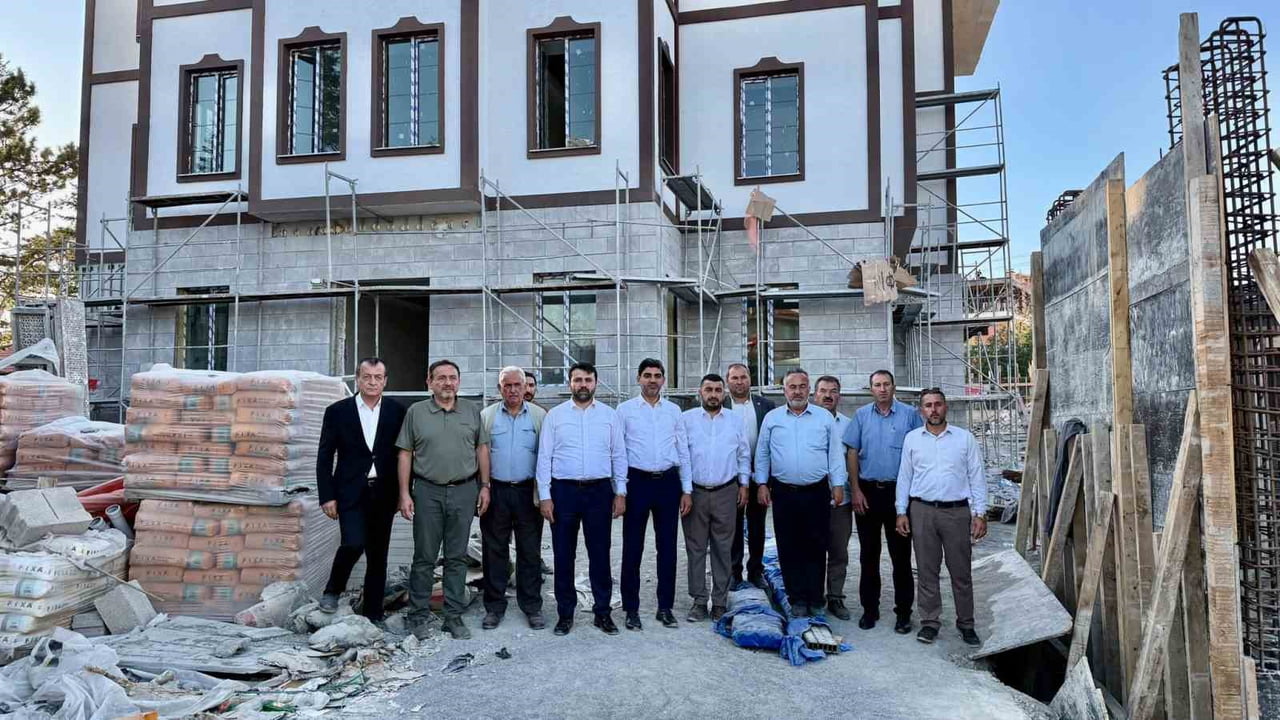 KARABÜK’ÜN EFLANİ İLÇESİNDE YAPIMI DEVAM EDEN HÜKÜMET KONAĞI VE İLÇE EMNİYET AMİRLİĞİ BİNASINDA...