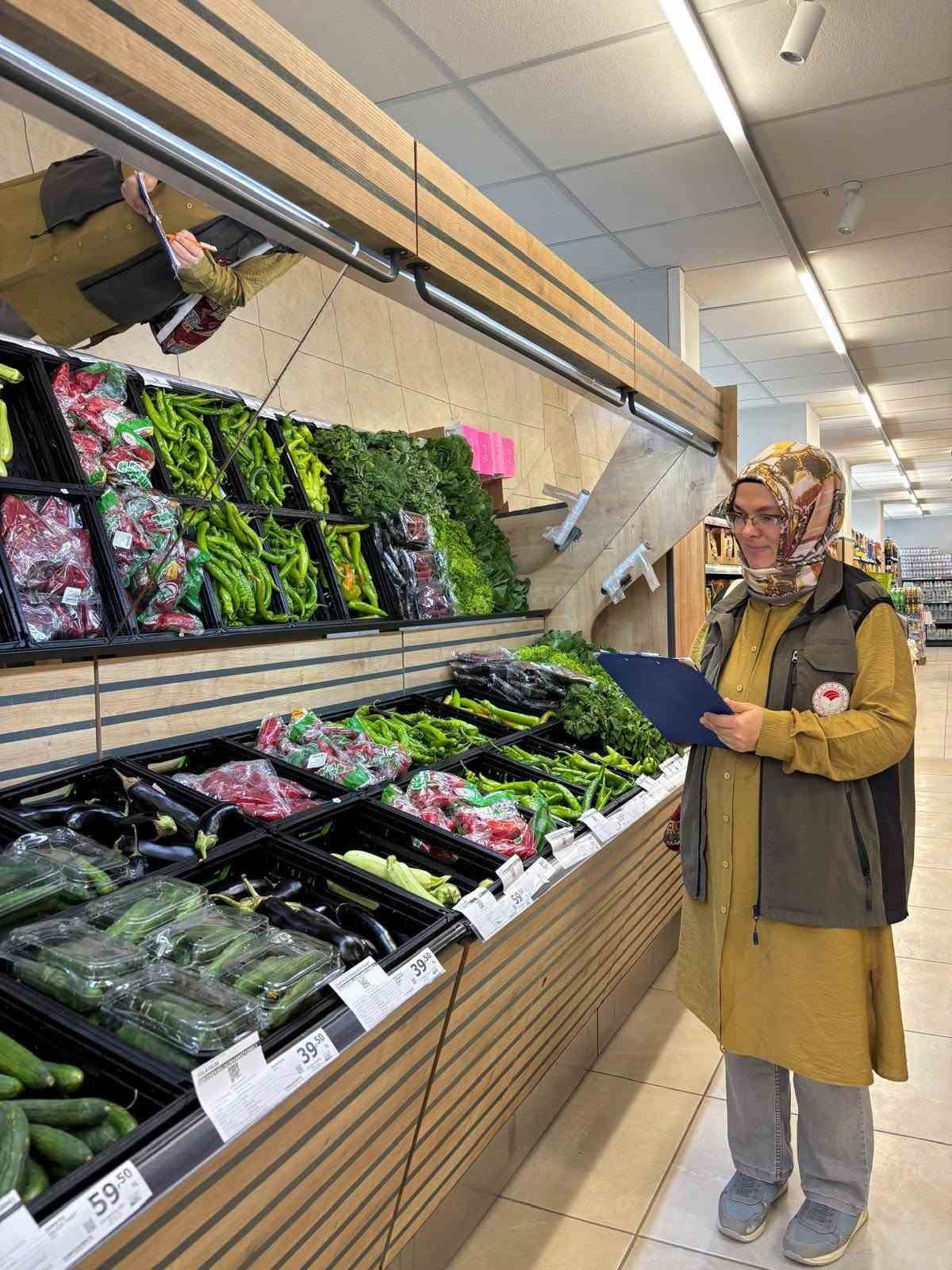 KARAPINAR’DA MARKETLERDE TARIMSAL ÜRÜN FİYATLARI DENETLENDİ