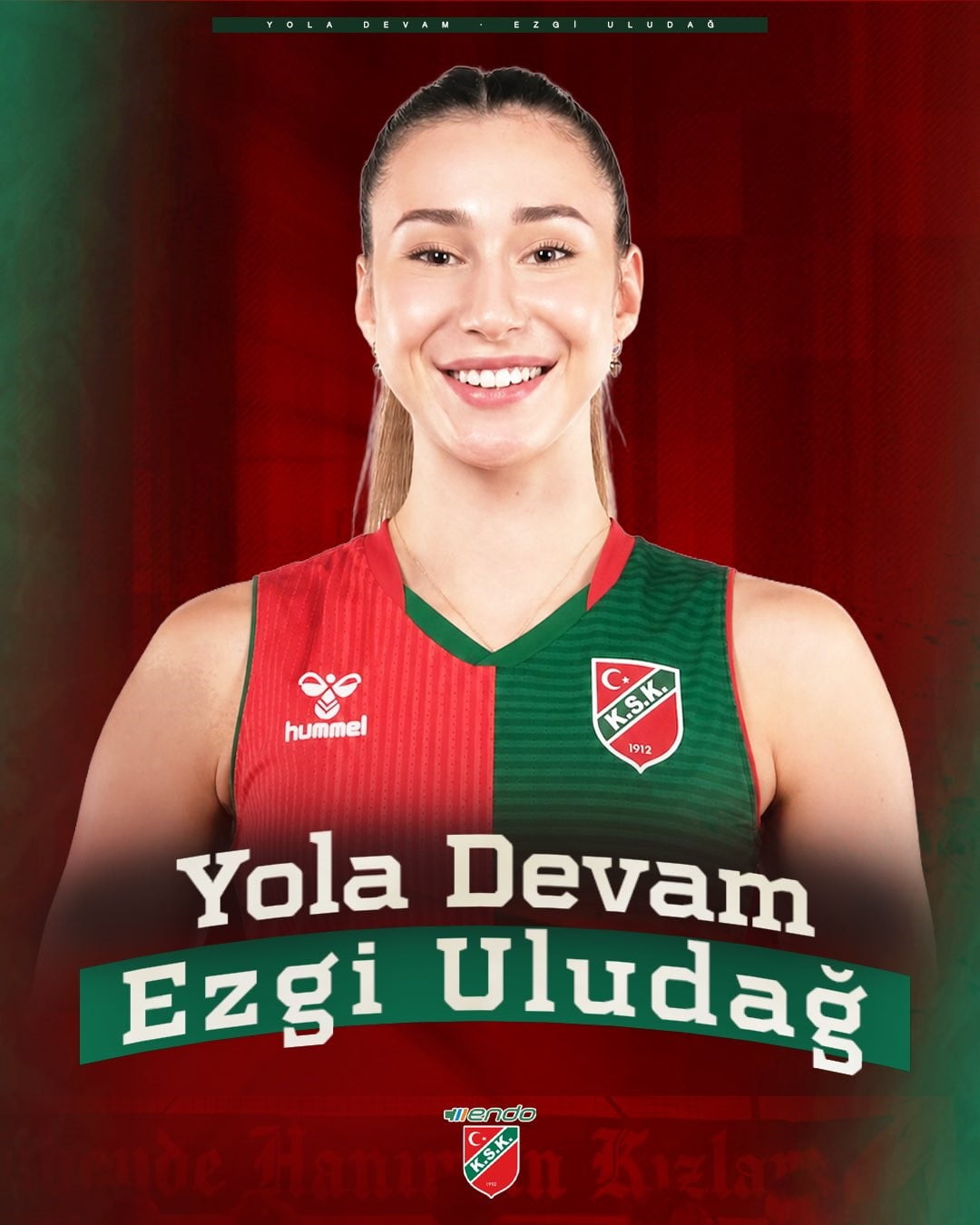 KARŞIYAKA VOLEYBOL, EZGİ ULUDAĞ İLE SÖZLEŞME YENİLEDİ