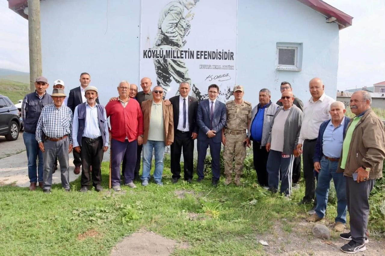 KAYMAKAMIN KÖY ZİYARETLERİ