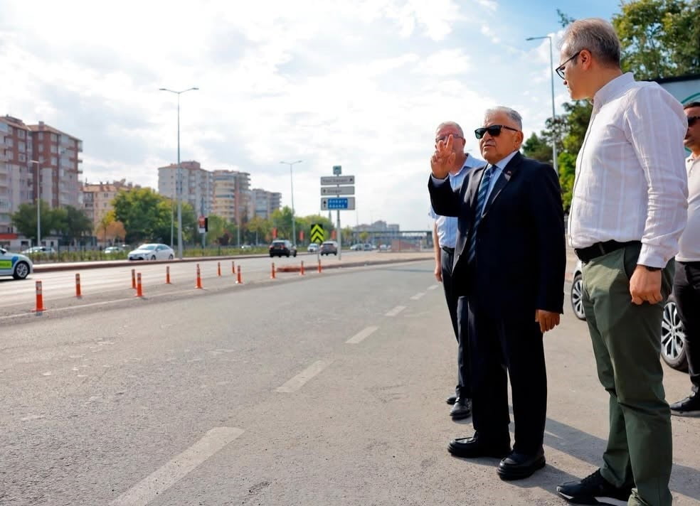 KAYSERİ BÜYÜKŞEHİR BELEDİYE BAŞKANI DR. MEMDUH BÜYÜKKILIÇ; TAMAMLANAN DSİ-YENİ SANAYİ ALT...