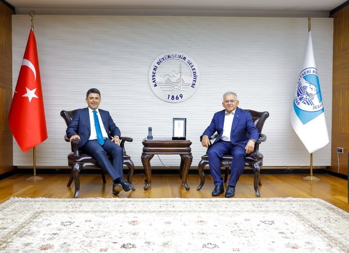 KAYSERİ BÜYÜKŞEHİR BELEDİYE BAŞKANI DR. MEMDUH BÜYÜKKILIÇ; ULAŞTIRMA VE ALTYAPI BAKAN YARDIMCISI...