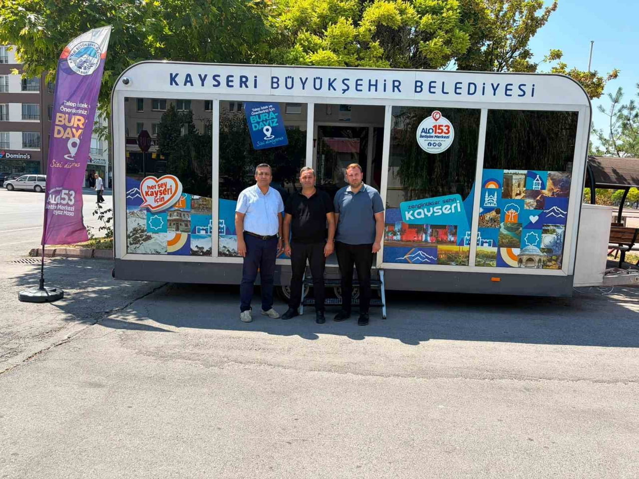 KAYSERİ BÜYÜKŞEHİR BELEDİYESİ; MOBİL BEYAZ MASA UYGULAMASIYLA BELEDİYE HİZMETLERİNİ VATANDAŞIN...