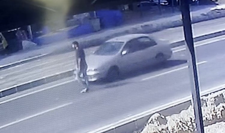 KAZA ANI KAMERAYA YANSIDI.