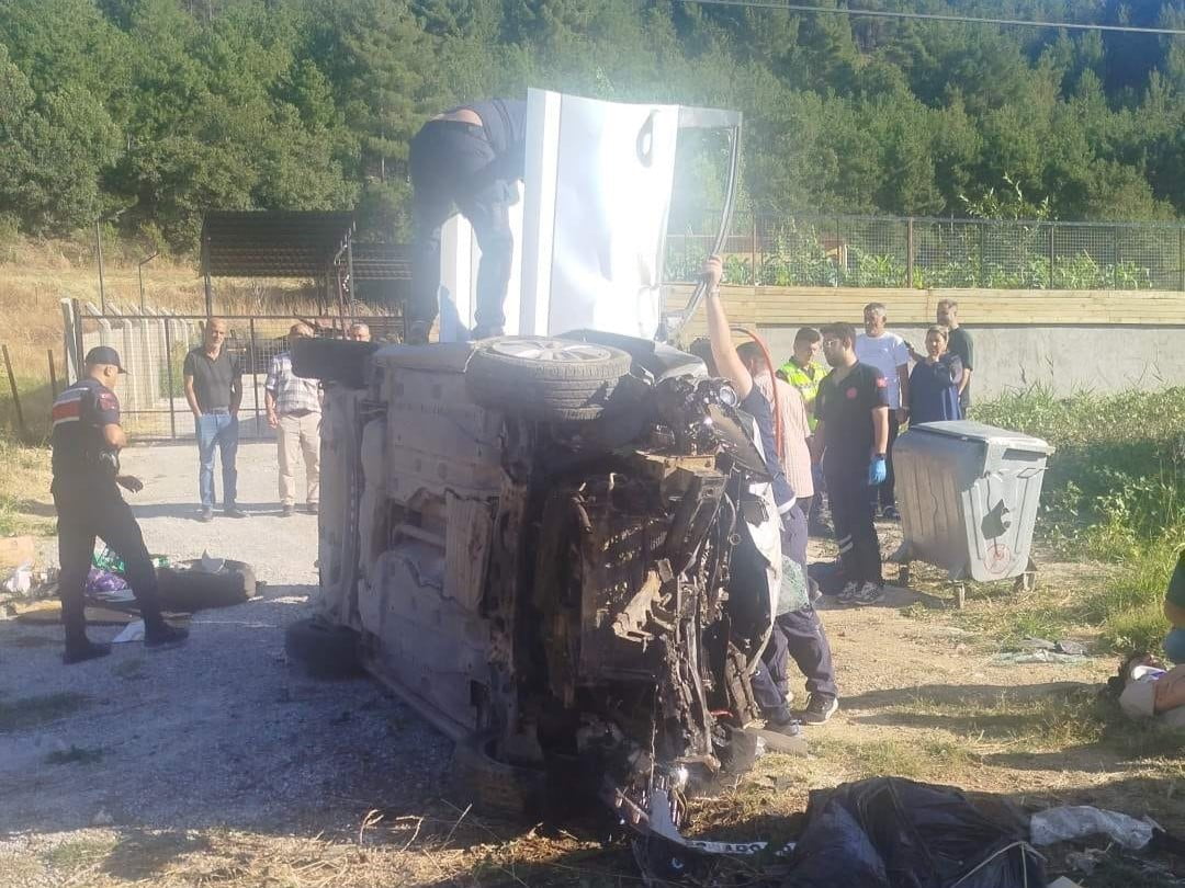 KAZAYA KARIŞAN OTOMOBİL.