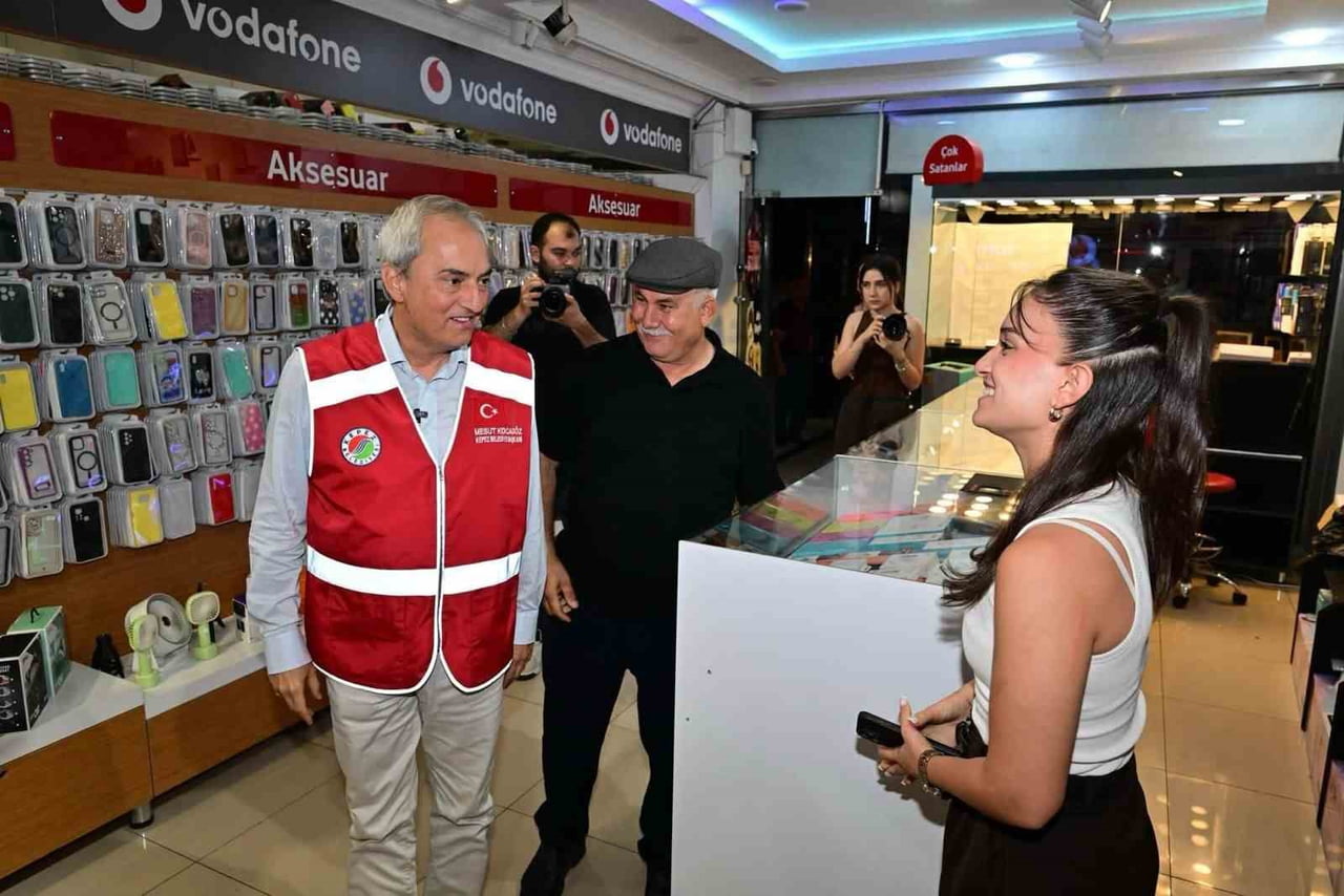 KEPEZ BELEDİYE BAŞKANI MESUT KOCAGÖZ, SÜTÇÜLER MAHALLESİ ESNAFINI ZİYARET EDEREK HEM TALEP VE...
