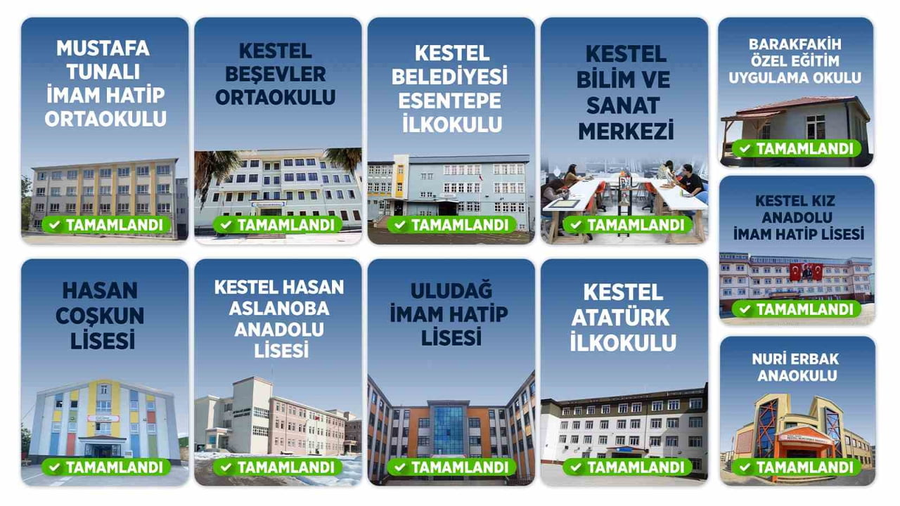 KESTEL BELEDİYESİ, 2026-2027 EĞİTİM ÖĞRETİM YILI ÖNCESİNDE İLÇE GENELİNDEKİ OKULLARDA KAPSAMLI...