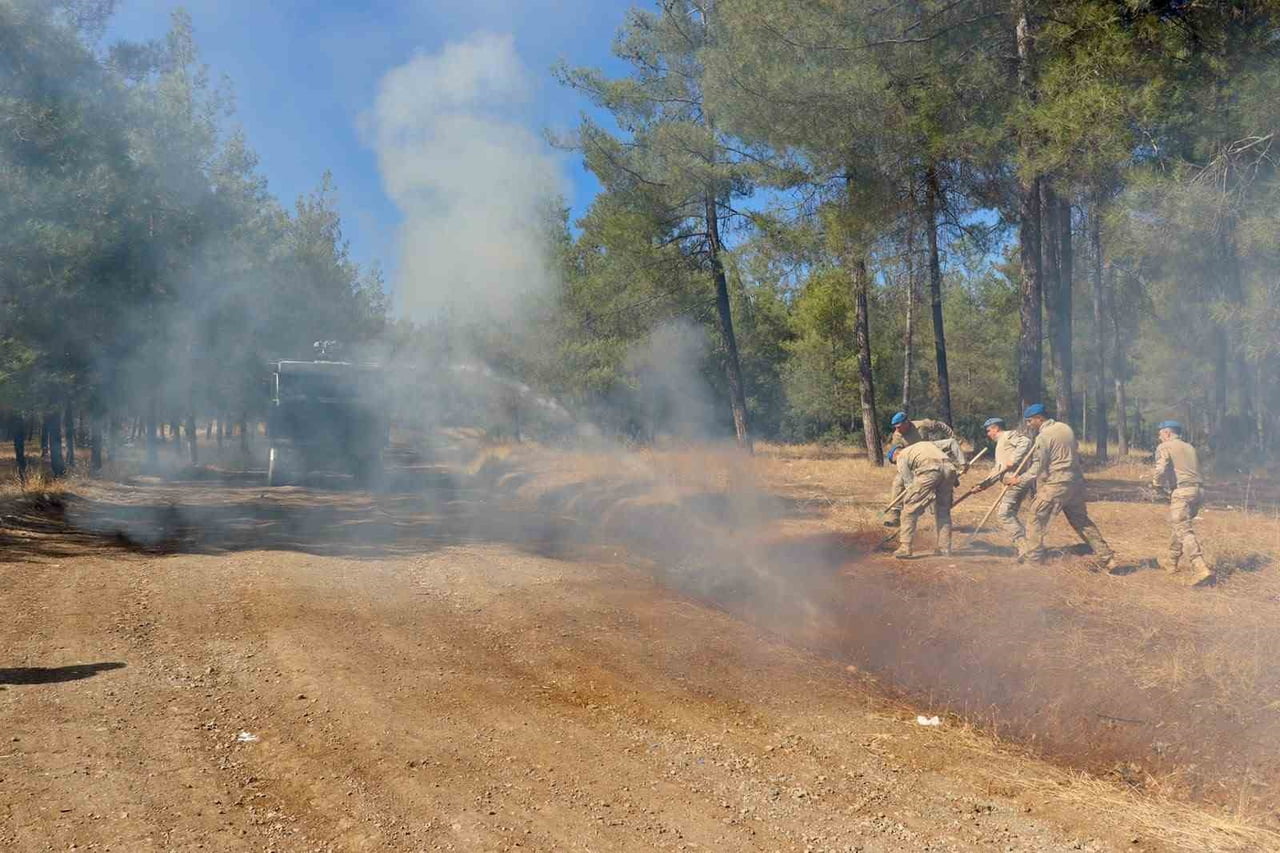 KİLİS’TE ORMAN YANGINLARINA KARŞI DEVRİYELER ARTIRILDI