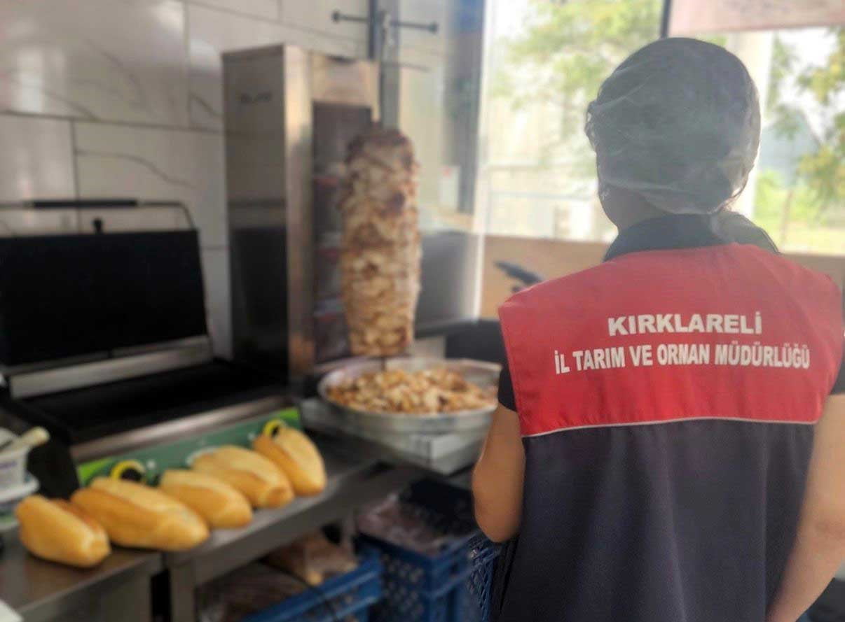 KIRKLARELİ’NDE GIDA İŞLETMELERİNE DENETİMLER SÜRÜYOR