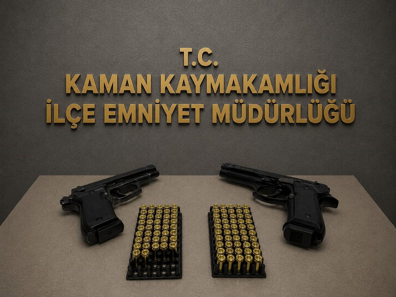KIRŞEHİR'DE ASAYİŞ ŞUBE MÜDÜRLÜĞÜ İLE MUCUR VE KAMAN İLÇE EMNİYET MÜDÜRLÜĞÜ EKİPLERİNCE...