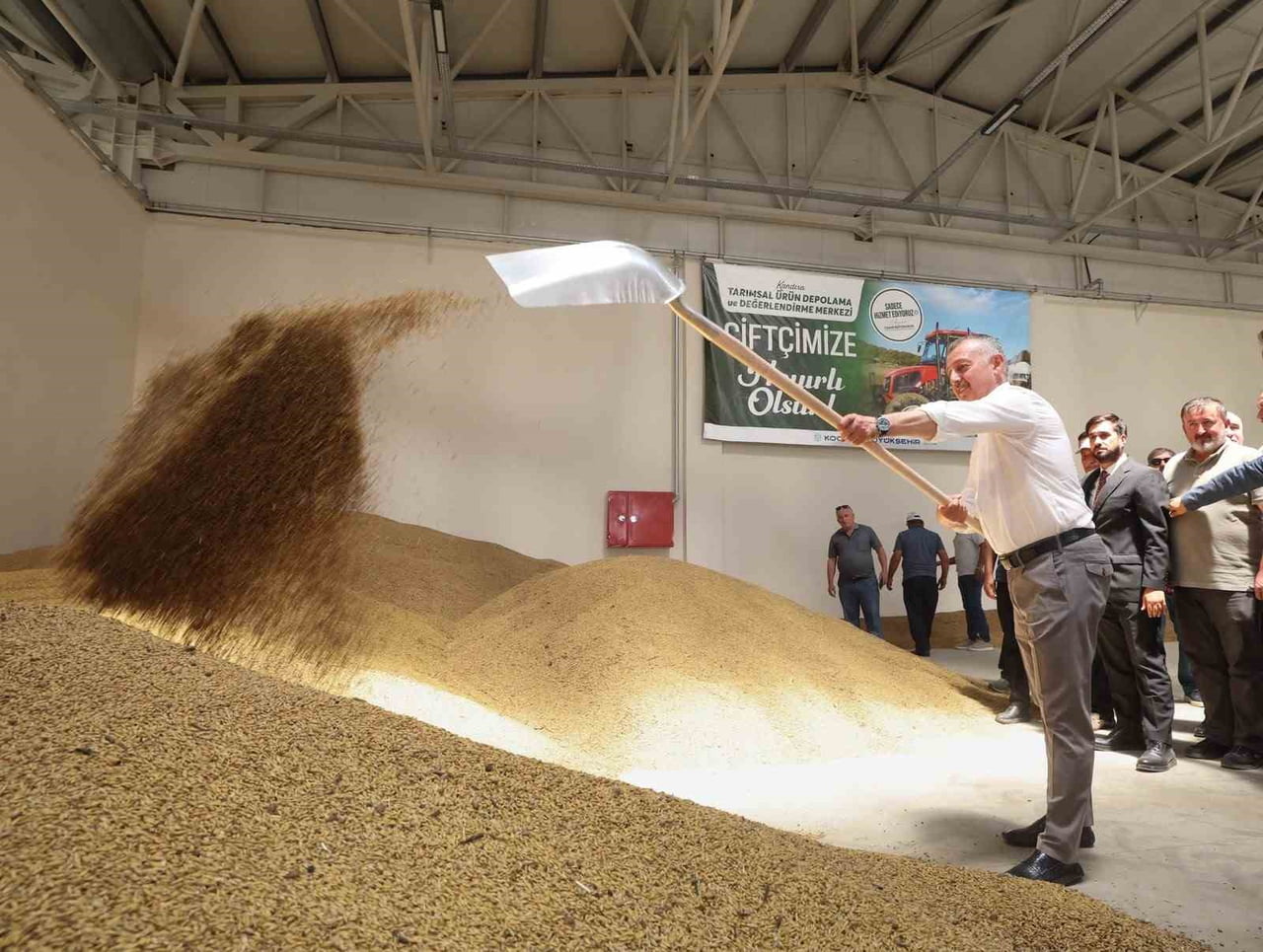 KOCAELİ BÜYÜKŞEHİR BELEDİYESİ TARAFINDAN KANDIRA İLÇESİNDE GEÇEN AY AÇILIŞI YAPILAN TARIMSAL ÜRÜN...
