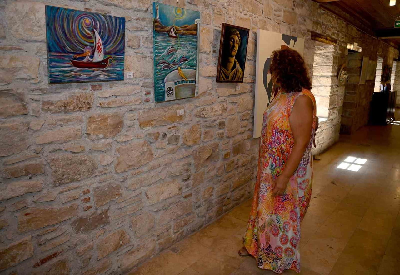 KUŞADASI BELEDİYESİ İBRAMAKİ SANAT GALERİSİ, İZMİR 9 EYLÜL ÜNİVERSİTESİ GÜZEL SANATLAR...