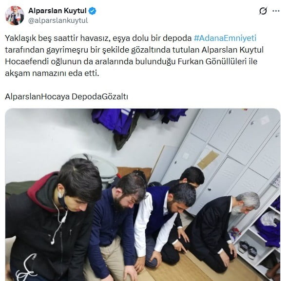 KUYTULCULAR OPERASYONUNDA GÖZALTINA ALINAN ALPARSLAN KUYTUL'UN KENDİ SOSYAL MEDYA HESABINDAN...