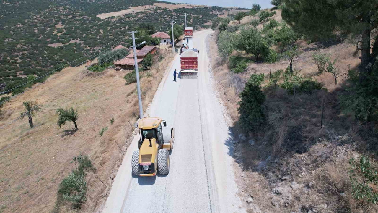 MANİSA BÜYÜKŞEHİR BELEDİYESİ, KULA İLÇESİNDE GÖKDERE VE SÖĞÜTDERE MAHALLELERİNİ BİRBİRİNE BAĞLAYAN...