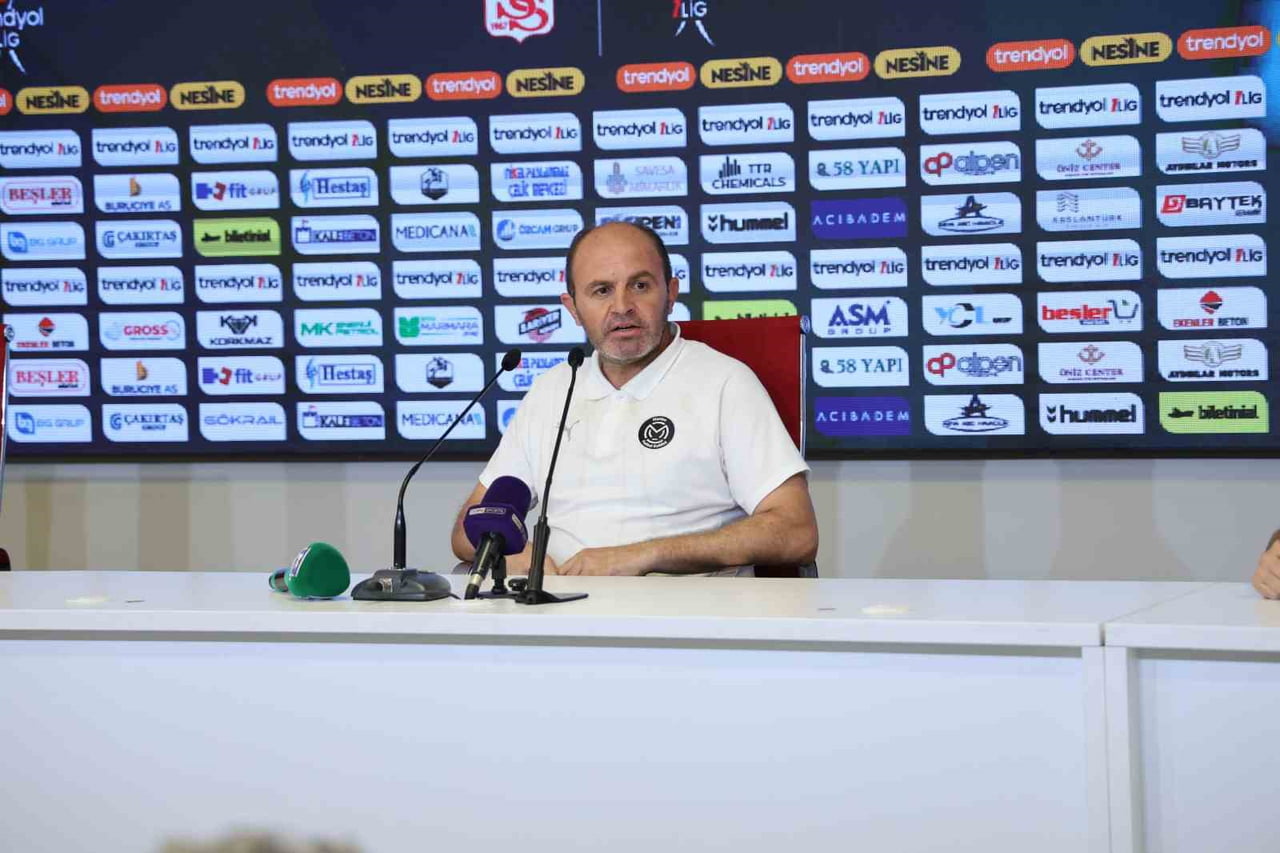 MANİSA FK TEKNİK DİREKTÖRÜ SELMAN COŞKUN, SİVASSPOR MAÇIN ARDINDAN YAPTIĞI AÇIKLAMADA...