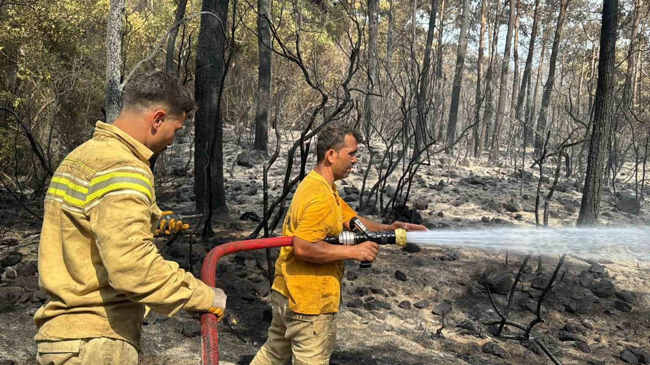MARMARİS KAYMAKAMLIĞI’NDAN YANGIN EKİPLERİNE TEŞEKKÜR