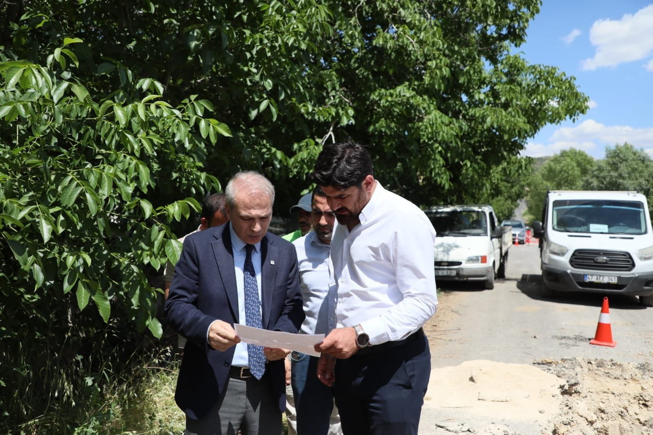 MARSU GENEL MÜDÜRÜ MURAT ERÇİN (CEKETLİ) ÇALIŞMALARI DENETLEDİ