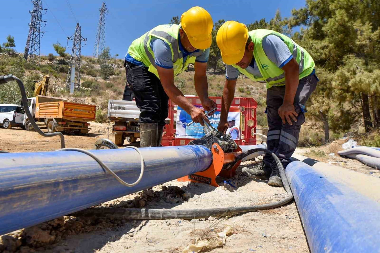 MERSİN’DE YAZ AYLARINDA YAŞANAN İÇME SUYU BASINÇ SORUNUNA KARŞI YÜRÜTÜLEN ÇALIŞMALAR KAPSAMINDA...