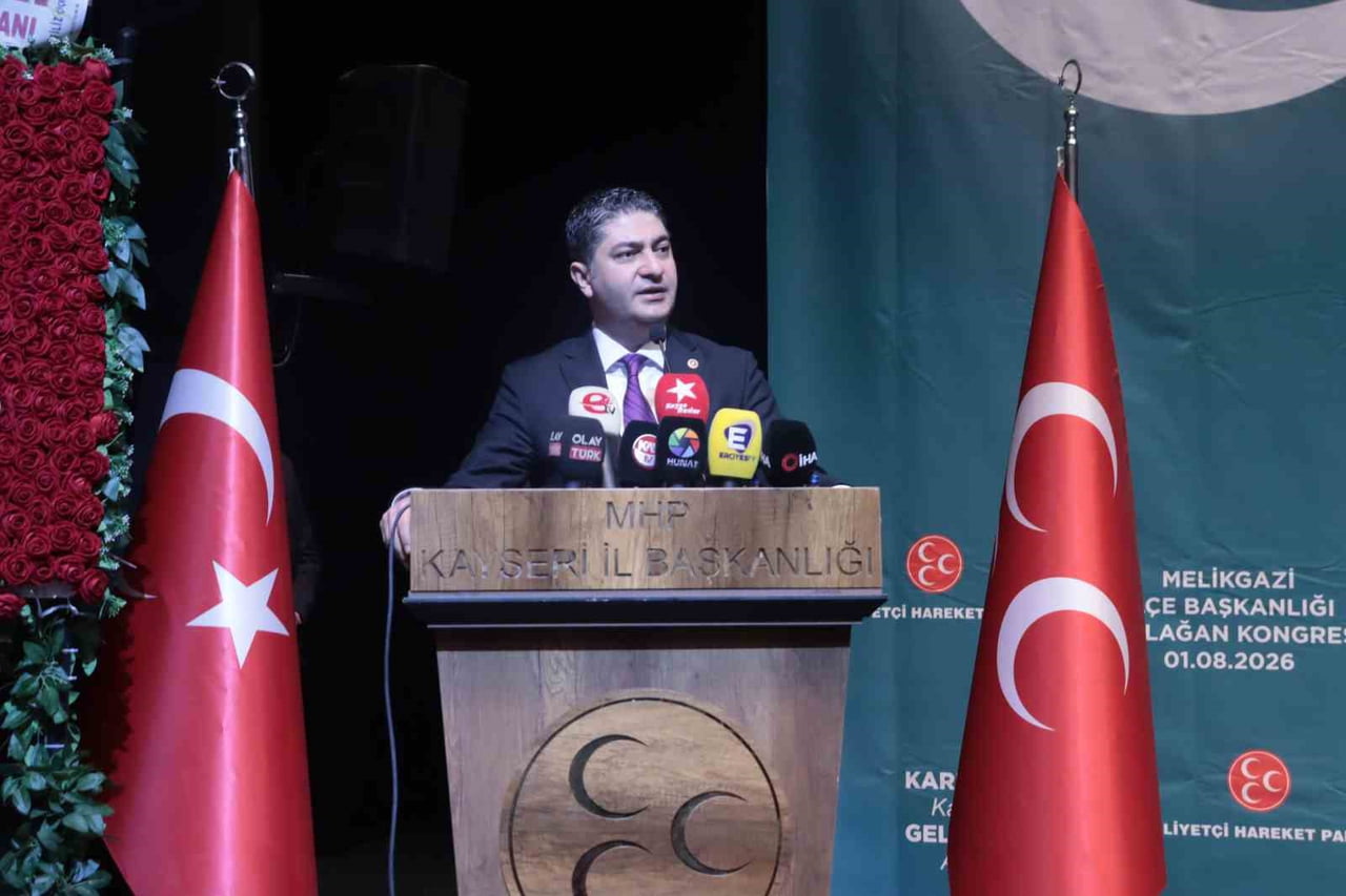 MHP GENEL BAŞKAN YARDIMCISI İSMAİL ÖZDEMİR, PARTİSİNİN MELİKGAZİ İLÇE BAŞKANLIĞI’NIN OLAĞAN...