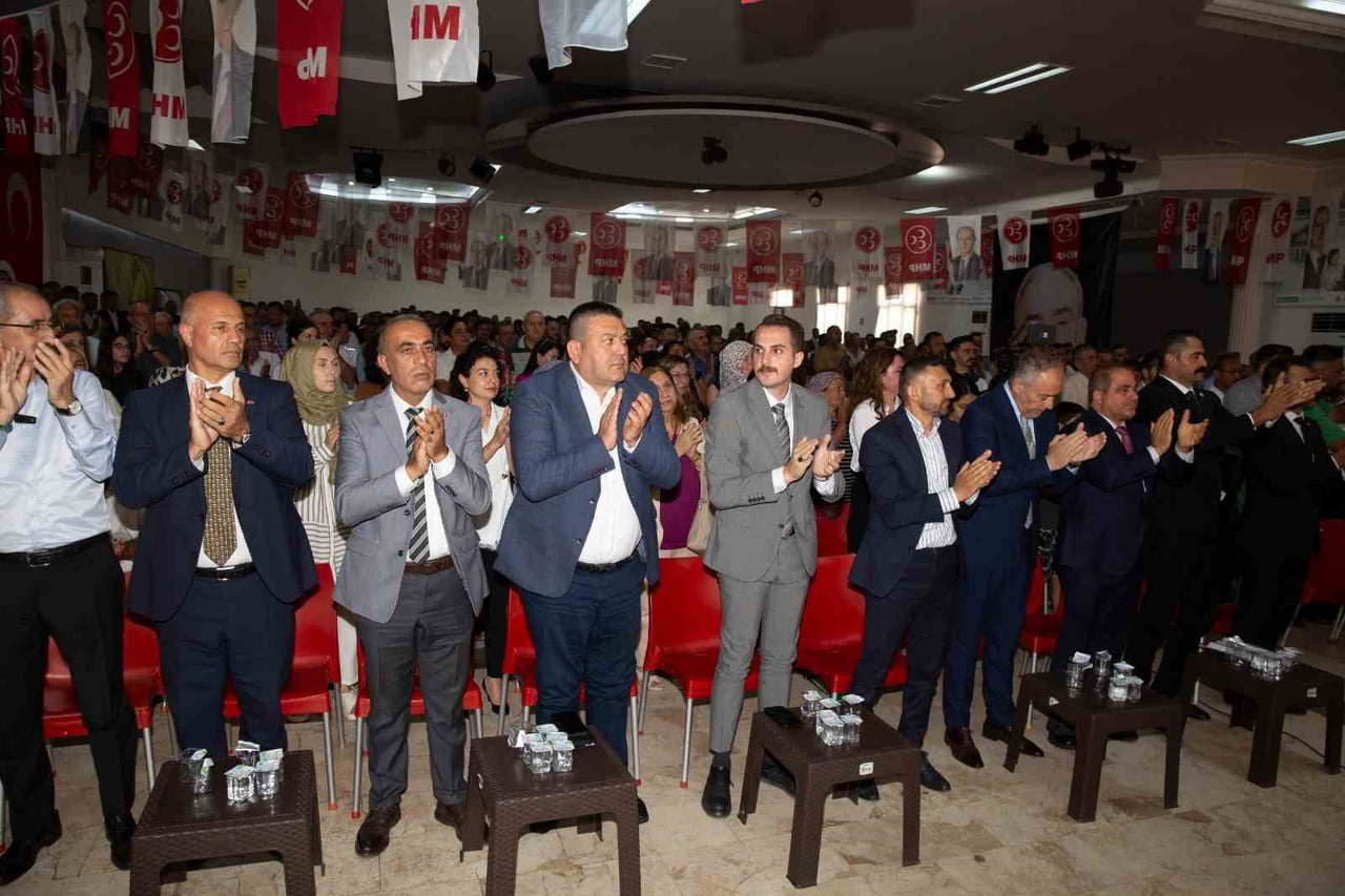 MHP SARIGÖL İLÇE BAŞKANLIĞI KONGRESİNDE AHMET SERDAR DİKMEN, MHP SARIGÖL İLÇE BAŞKANLIĞINA...
