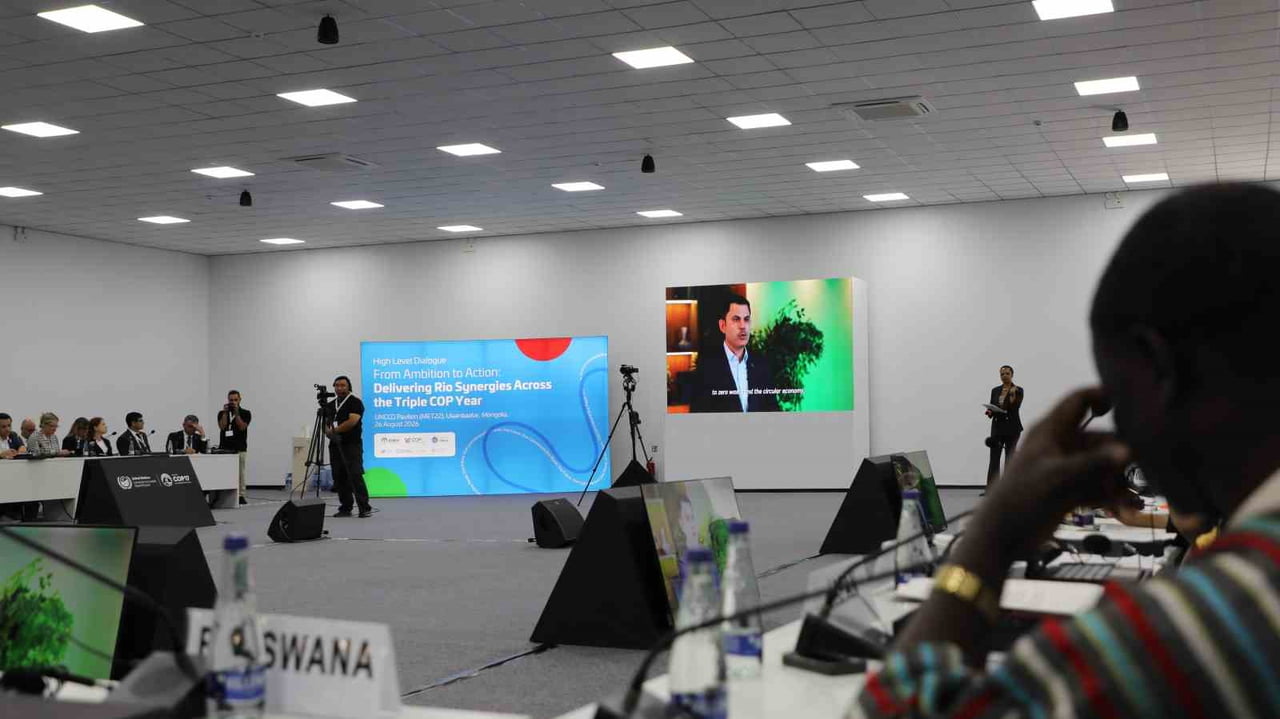 MOĞOLİSTAN'DA DÜZENLENEN BİRLEŞMİŞ MİLLETLER ÇÖLLEŞMEYLE MÜCADELE SÖZLEŞMESİ’NİN (UNCCD) 17....