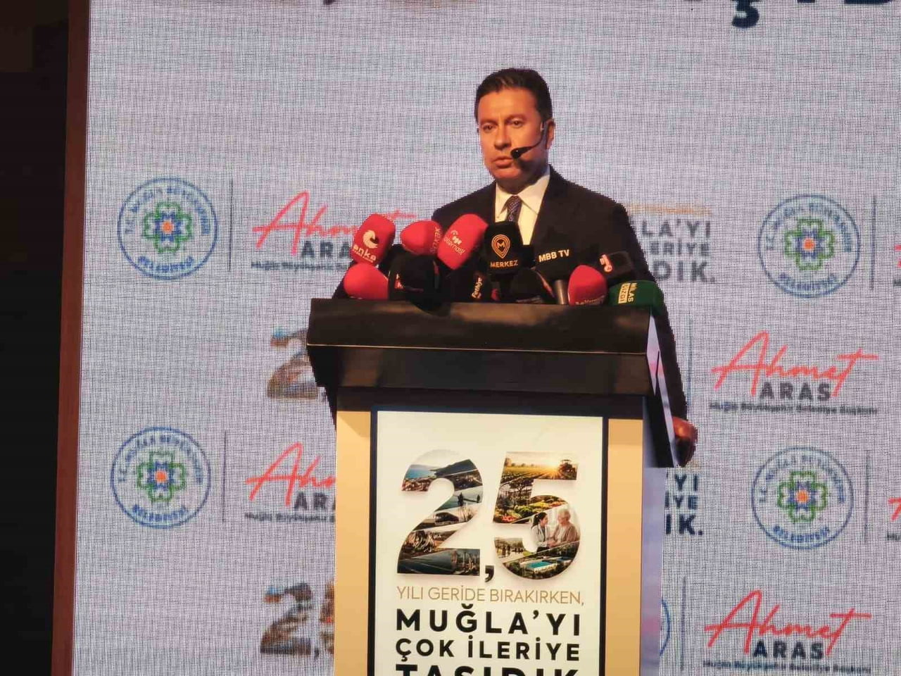 MUĞLA BÜYÜKŞEHİR BELEDİYE BAŞKANI AHMET ARAS