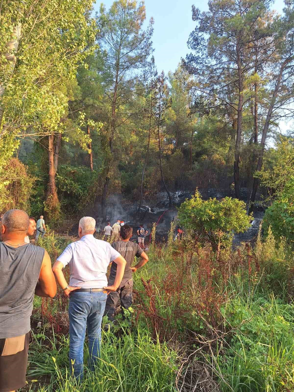 MUĞLA’NIN KÖYCEĞİZ İLÇESİNDE OTLUK ALANDA BAŞLAYAN VE ORMANA SIÇRAYAN YANGIN, EKİPLERİN ZAMANINDA...