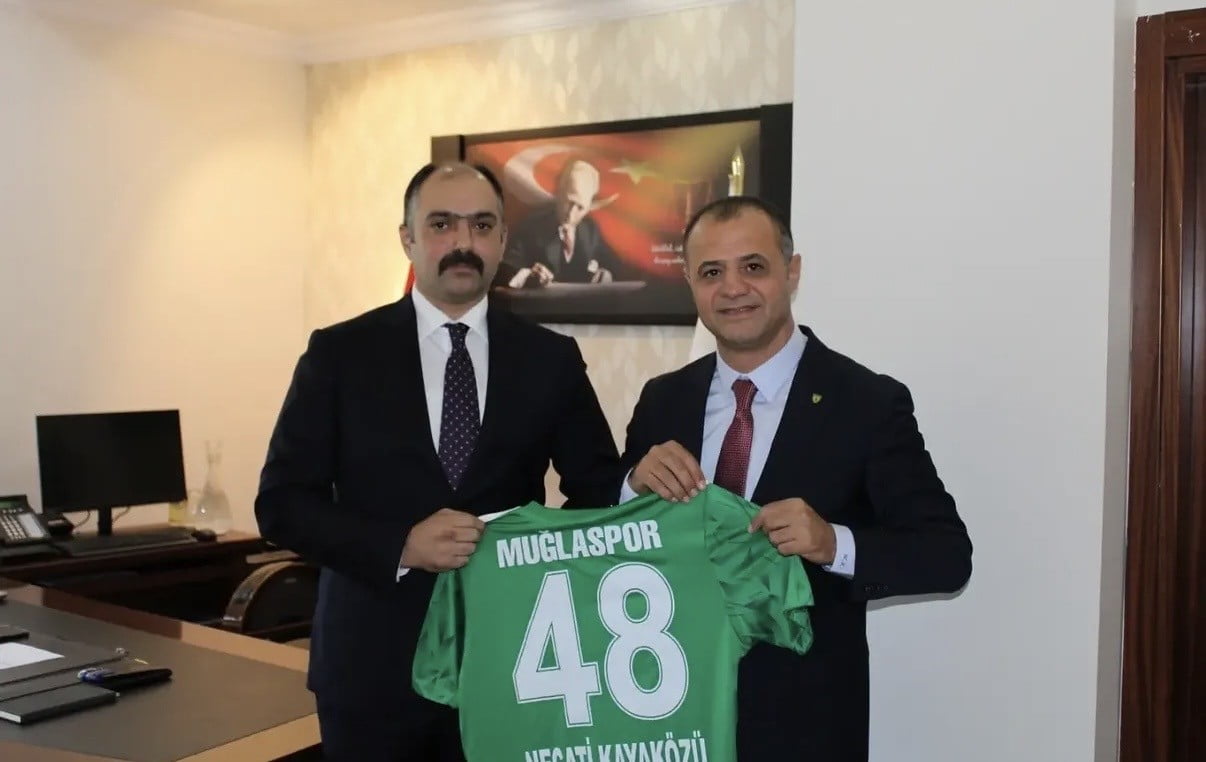 MUĞLASPOR YÖNETİMİNDEN BAŞSAVCI NECATİ KAYAKÖZÜ’NE ZİYARET