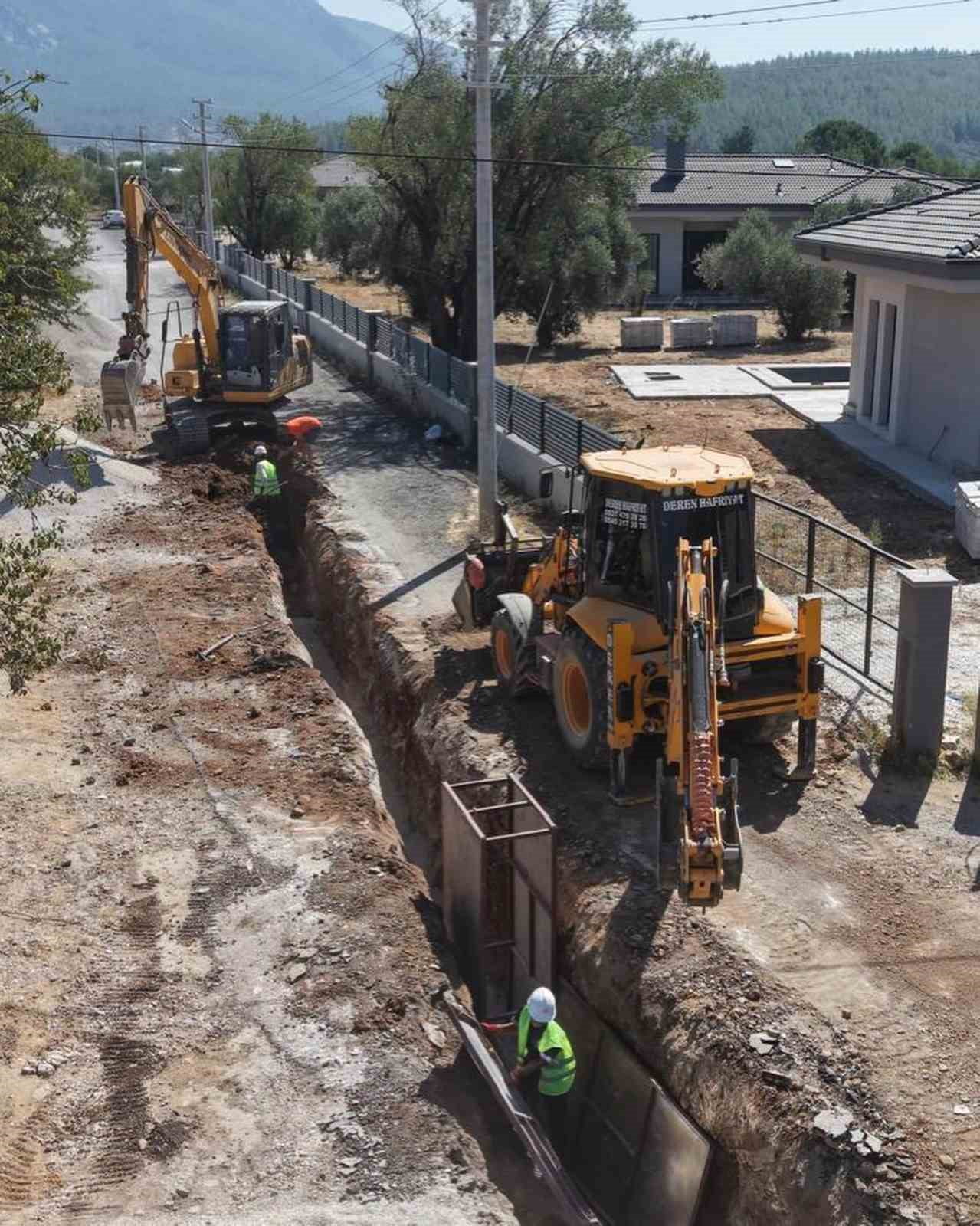 MUSKİ’DEN MENTEŞE’YE KAPSAMLI ALTYAPI YATIRIMI