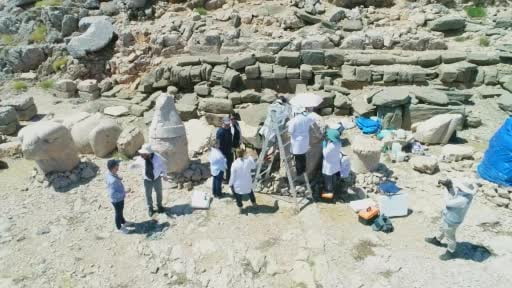 Nemrut’un dev heykellerine 5 yıllık koruma kalkanı