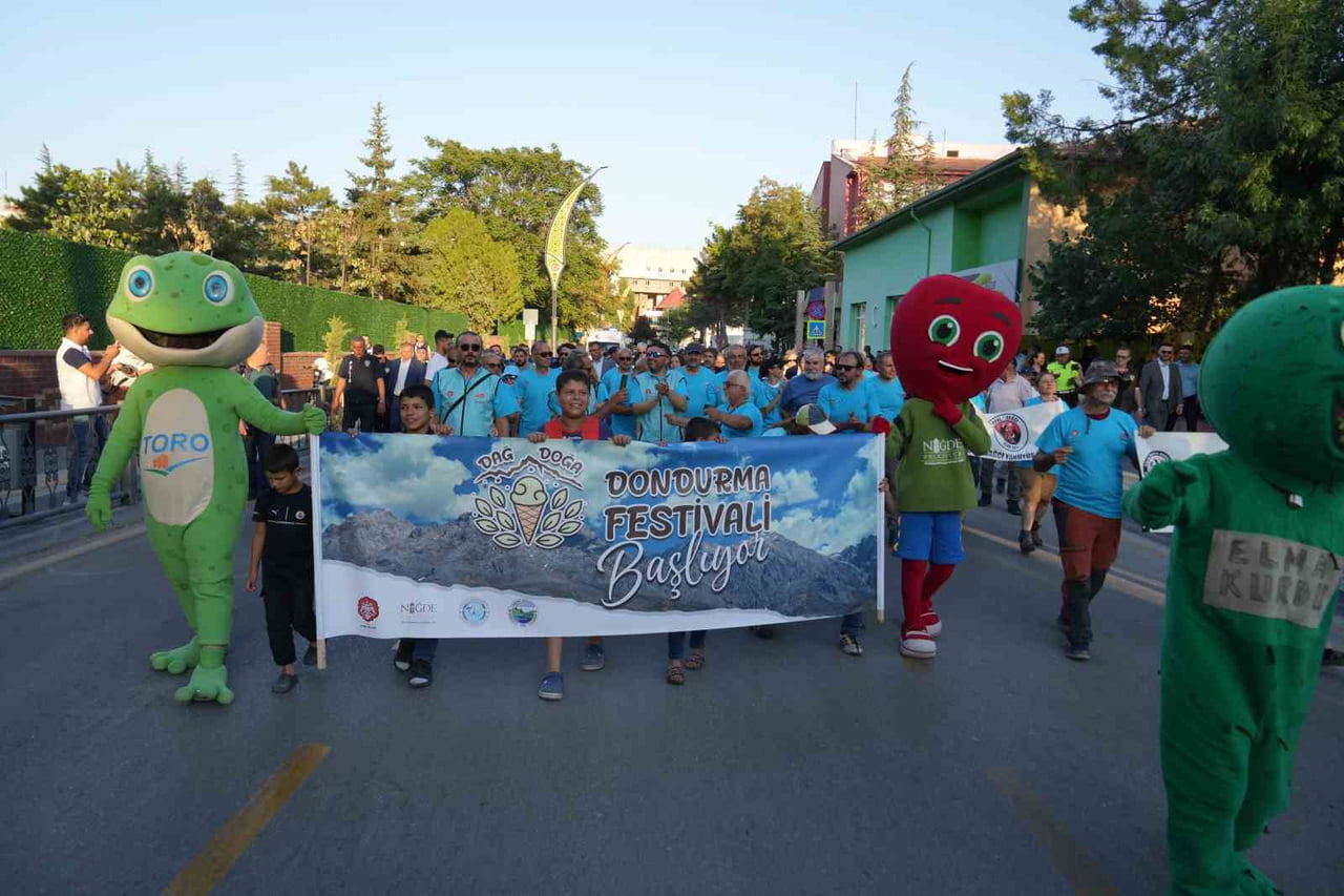 NİĞDE DAĞ, DOĞA VE DONDURMA FESTİVALİ BAŞLADI