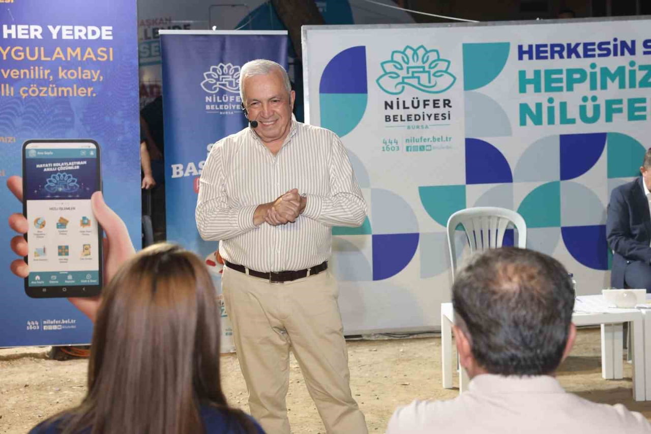 NİLÜFER BELEDİYESİ’NİN MAHALLE SAKİNLERİYLE DOĞRUDAN İLETİŞİM KURMAK VE TALEPLERİ YERİNDE DİNLEMEK...