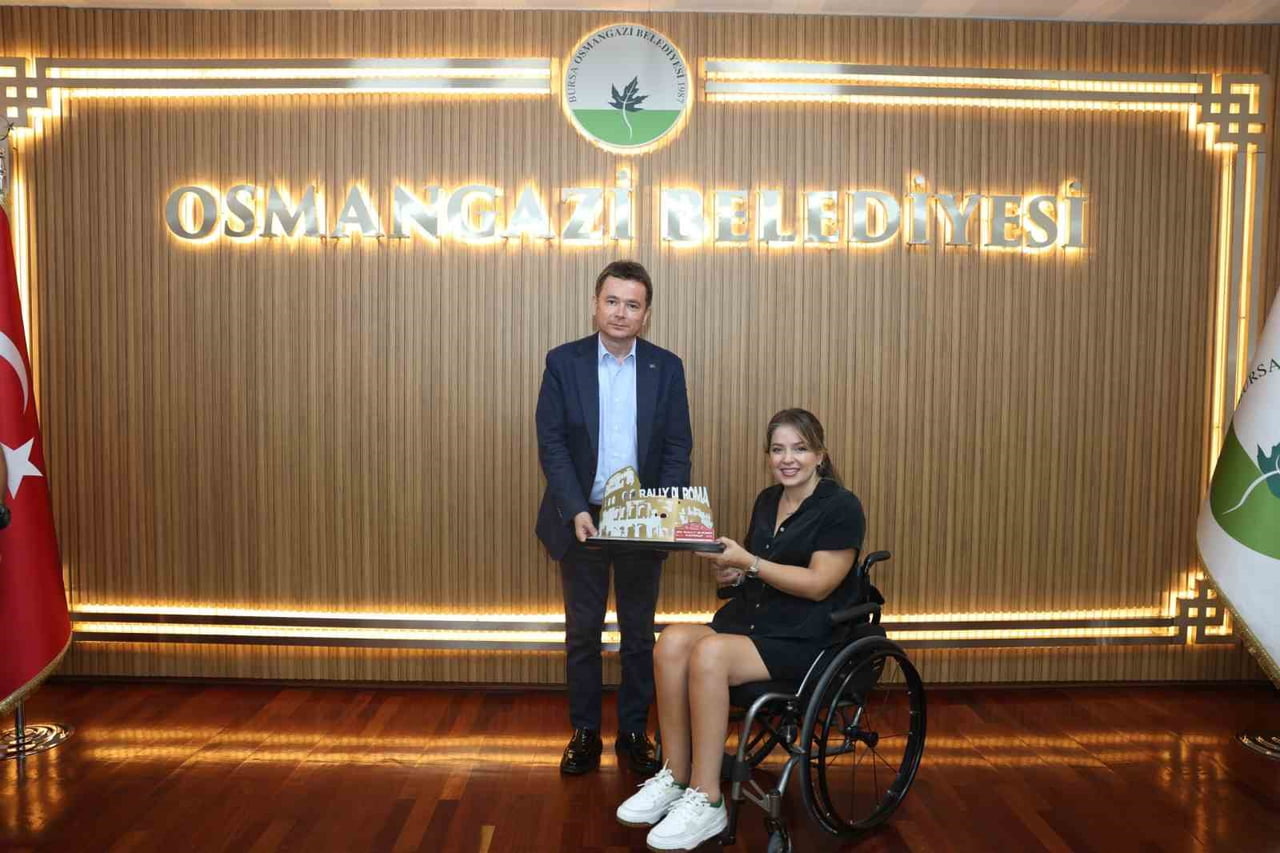 OSMANGAZİ BELEDİYESİ’Nİ ULUSLARARASI RALLİ ORGANİZASYONLARINDA TEMSİL EDEN BAŞARILI SPORCU KÜBRA...