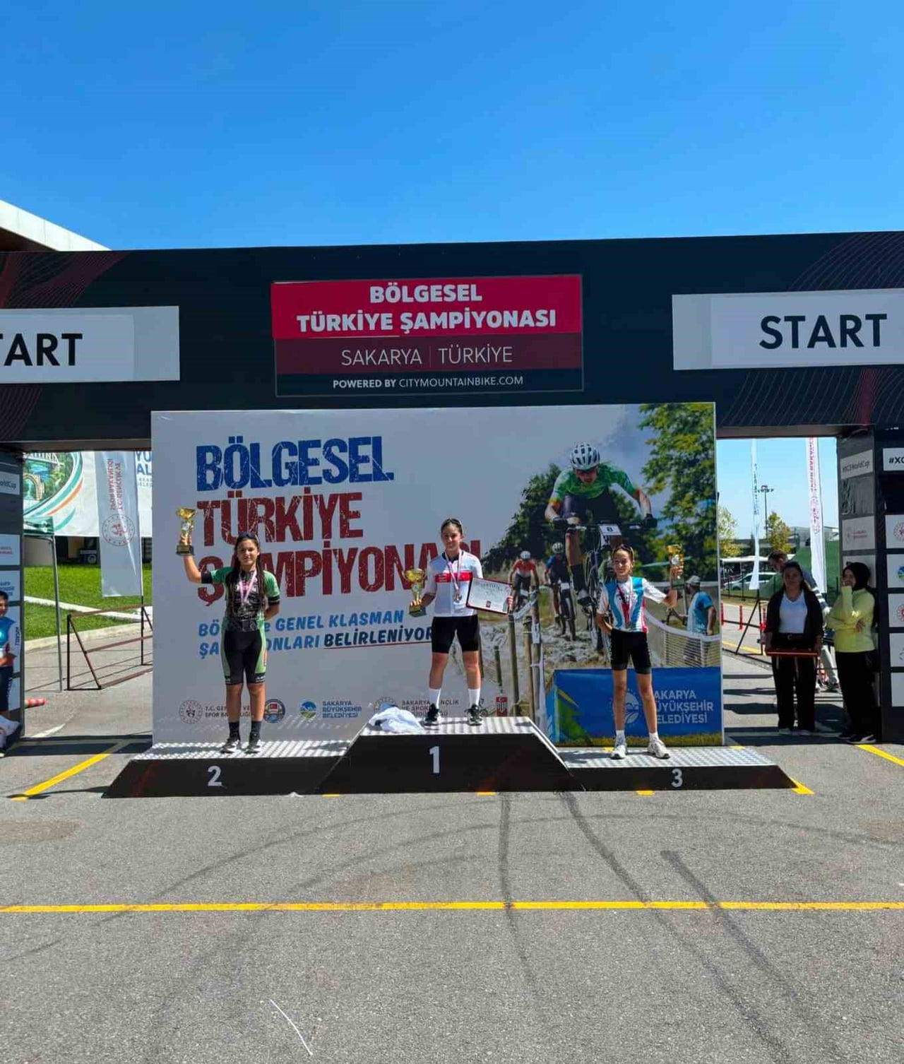 SAKARYA’DA DÜZENLENEN DAĞ BİSİKLETİ BÖLGESEL TÜRKİYE ŞAMPİYONASI’NDA KAYSERİLİ SPORCULAR 3 ALTIN...