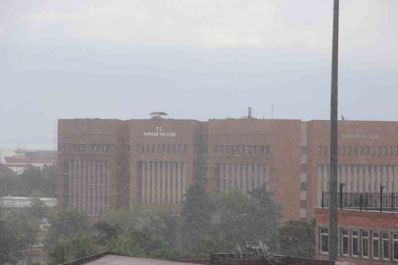 SAMSUN SAĞANAK YAĞIŞ