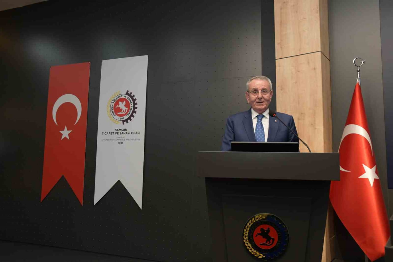 SAMSUN TİCARET VE SANAYİ ODASI (TSO)  YÖNETİM KURULU BAŞKANI SALİH ZEKİ MURZİOĞLU, MECLİS...