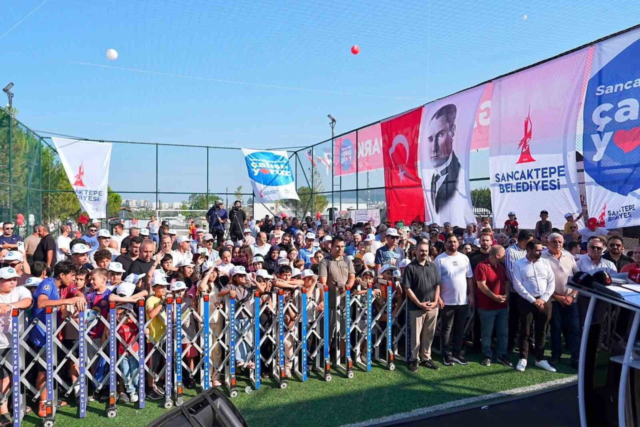 SANCAKTEPE BELEDİYESİ TARAFINDAN YAPIMI TAMAMLANAN SARIGAZİ KORUPARK, DÜZENLENEN TÖRENLE...