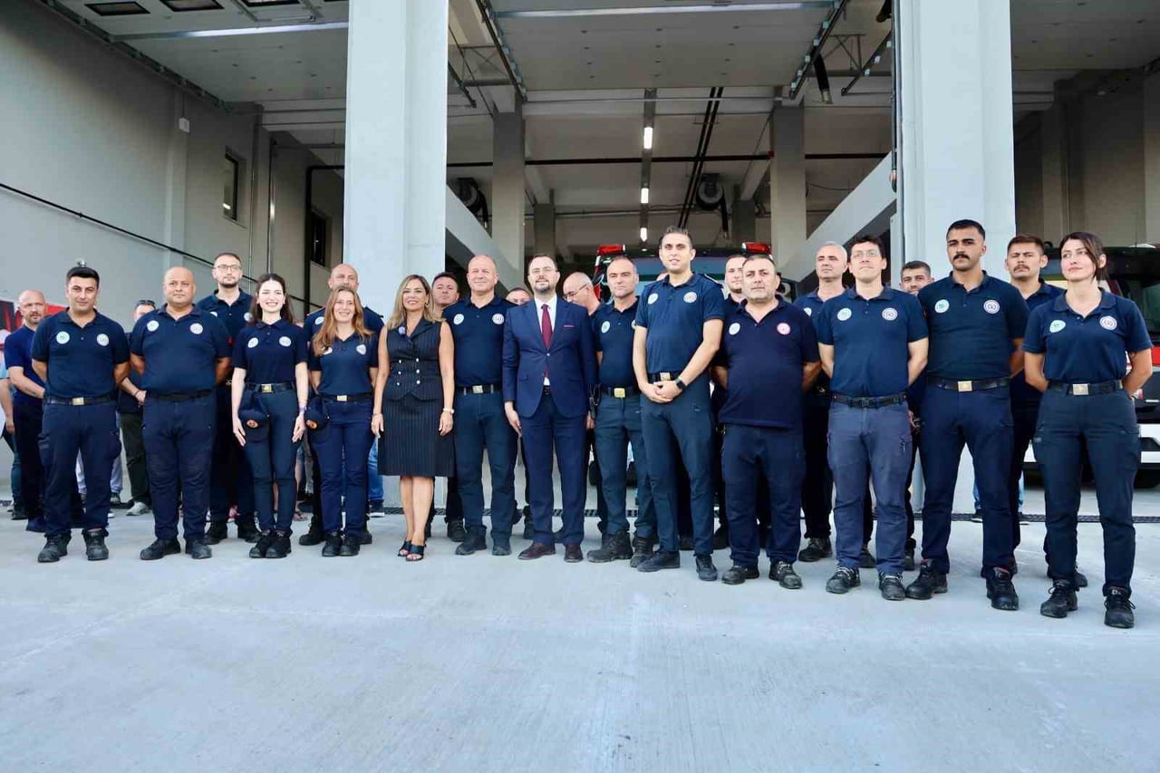 SARAY İLÇESİNDE YAPIMI TAMAMLANAN YENİ İTFAİYE İSTASYONU DÜZENLENEN TÖRENLE HİZMETE...