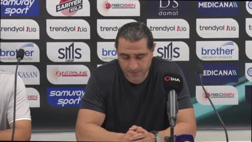 Sarıyer Teknik Direktörü Bülent Bölükbaşı, Batman Petrolspor mağlubiyeti sonrası yaptığı...