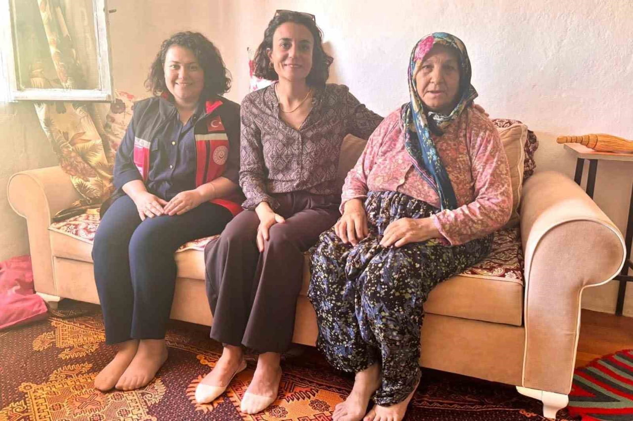 ŞEHİT AİLESİNE VEFA ZİYARETİ YAPILDI