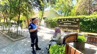 ŞEYH EDEBALİ TÜRBESİ’NDE VATANDAŞLARA DOLANDIRICILIK UYARISI