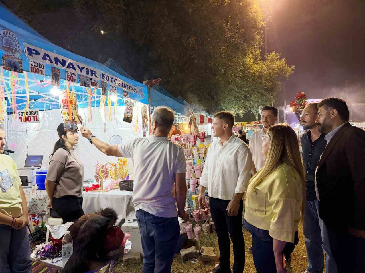 SİMAV KAYMAKAMI KARALOĞLU’NDAN 93. SİMAV PANAYIRINA ZİYARET