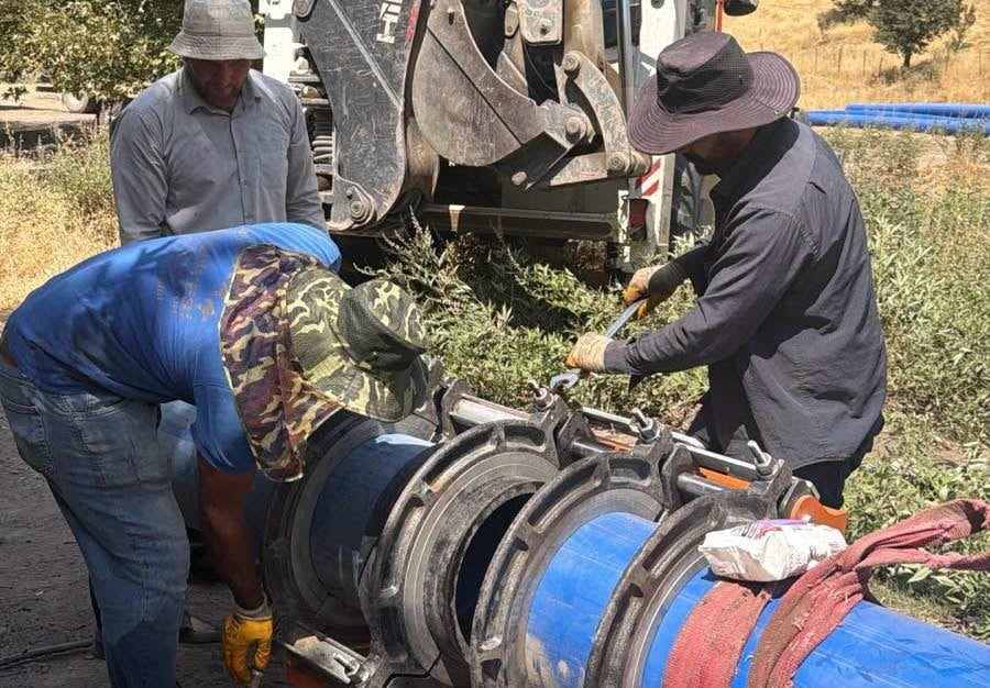 ŞIRNAK BELEDİYESİ, KENTİN İÇME SUYU ALTYAPISINI GÜÇLENDİRMEK AMACIYLA CEVİZDÜZÜ YENİ İÇME SUYU...