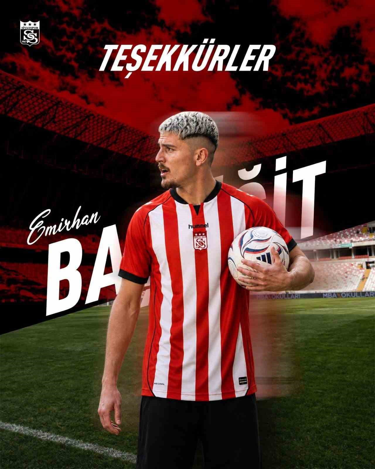 SİVASSPOR, BURSASPOR’A TRANSFER OLAN EMİRHAN BAŞYİĞİT’E YAYIMLADIĞI MESAJLA VEDA ETTİ.