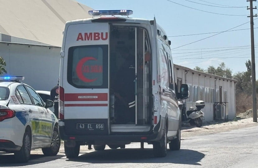 TAVŞANLI'DA 2 MOTOSİKLETLİ ÇARPIŞTI 1 YARALI