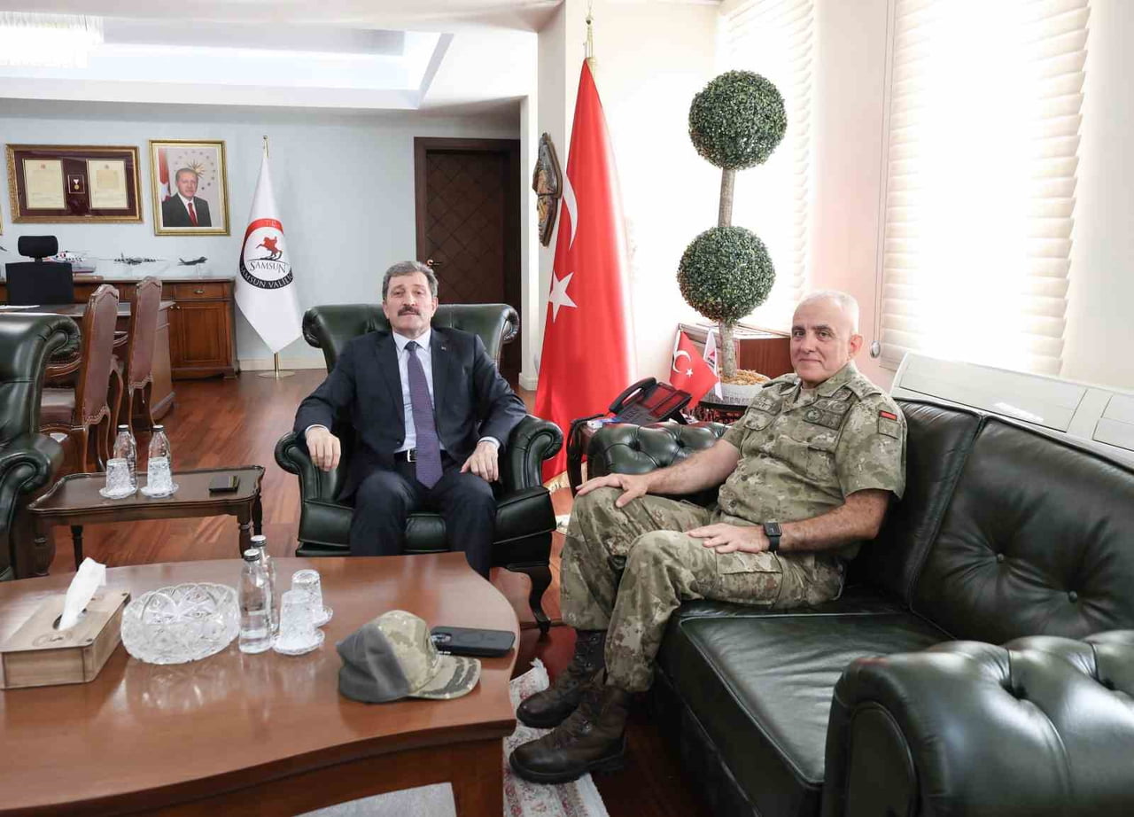 TEKİRDAĞ 5. KOLORDU KOMUTANLIĞI GÖREVİNE ATANAN GAZİ TÜMGENERAL DAVUT ALA, SAMSUN VALİSİ ORHAN...