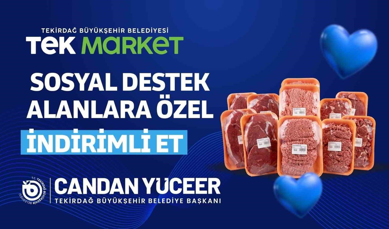 TEKİRDAĞ BÜYÜKŞEHİR BELEDİYESİ, HÂLİHAZIRDA PİYASANIN YÜZDE 20-25 ALTINDA SATIŞ YAPAN TEK...